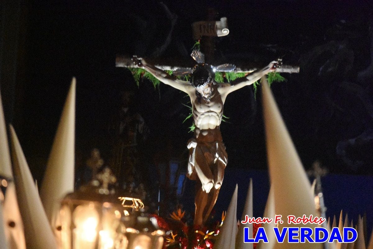 El Silencio inunda de solemnidad Caravaca de la Cruz en la noche de Jueves Santo