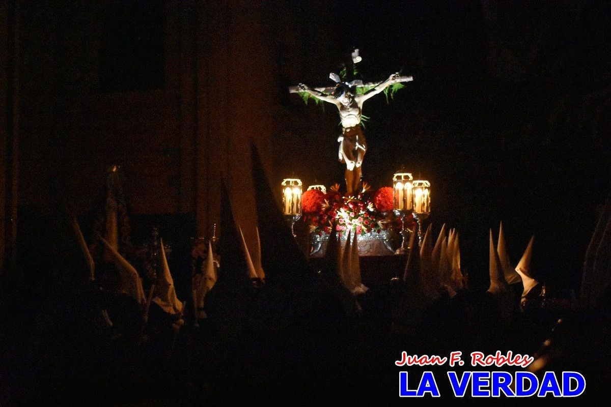 El Silencio inunda de solemnidad Caravaca de la Cruz en la noche de Jueves Santo