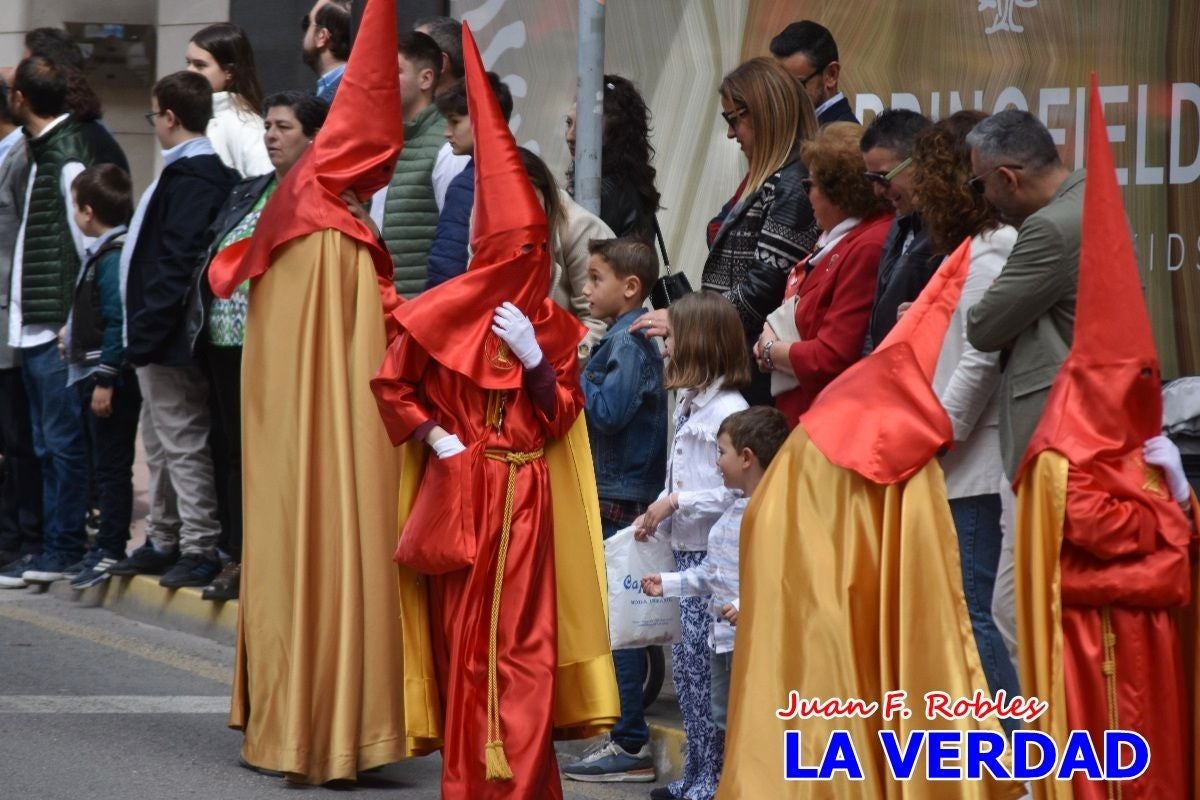 El Señor del Balcón abre la procesión del Encuentro en Caravaca de la Cruz