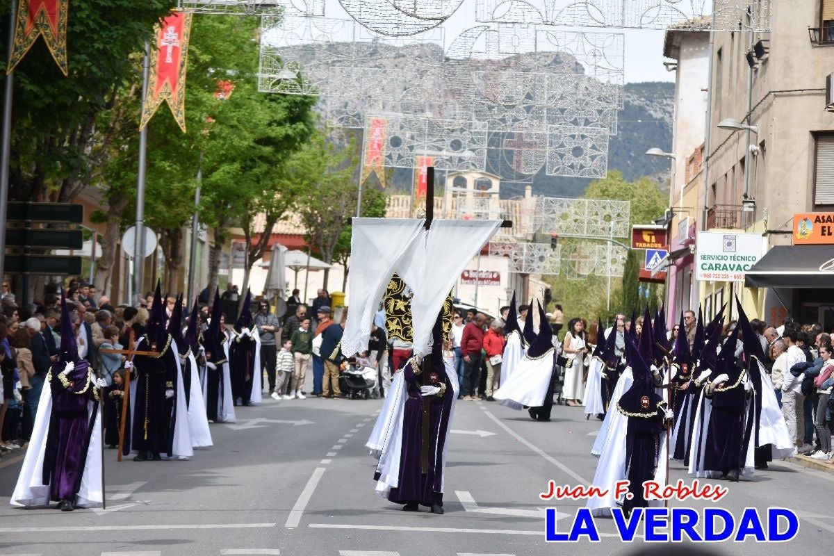 Nuestro Padre Jesús Nazareno se pasea como «El Señor de Caravaca» en Viernes Santo