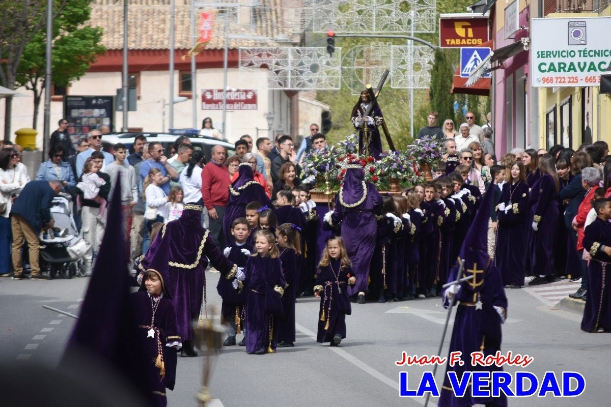 Nuestro Padre Jesús Nazareno se pasea como «El Señor de Caravaca» en Viernes Santo