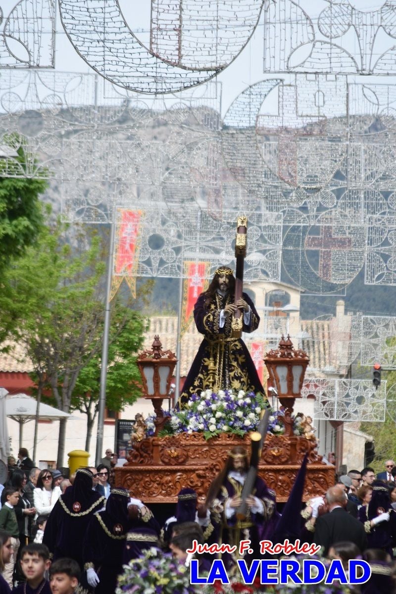 Nuestro Padre Jesús Nazareno se pasea como «El Señor de Caravaca» en Viernes Santo