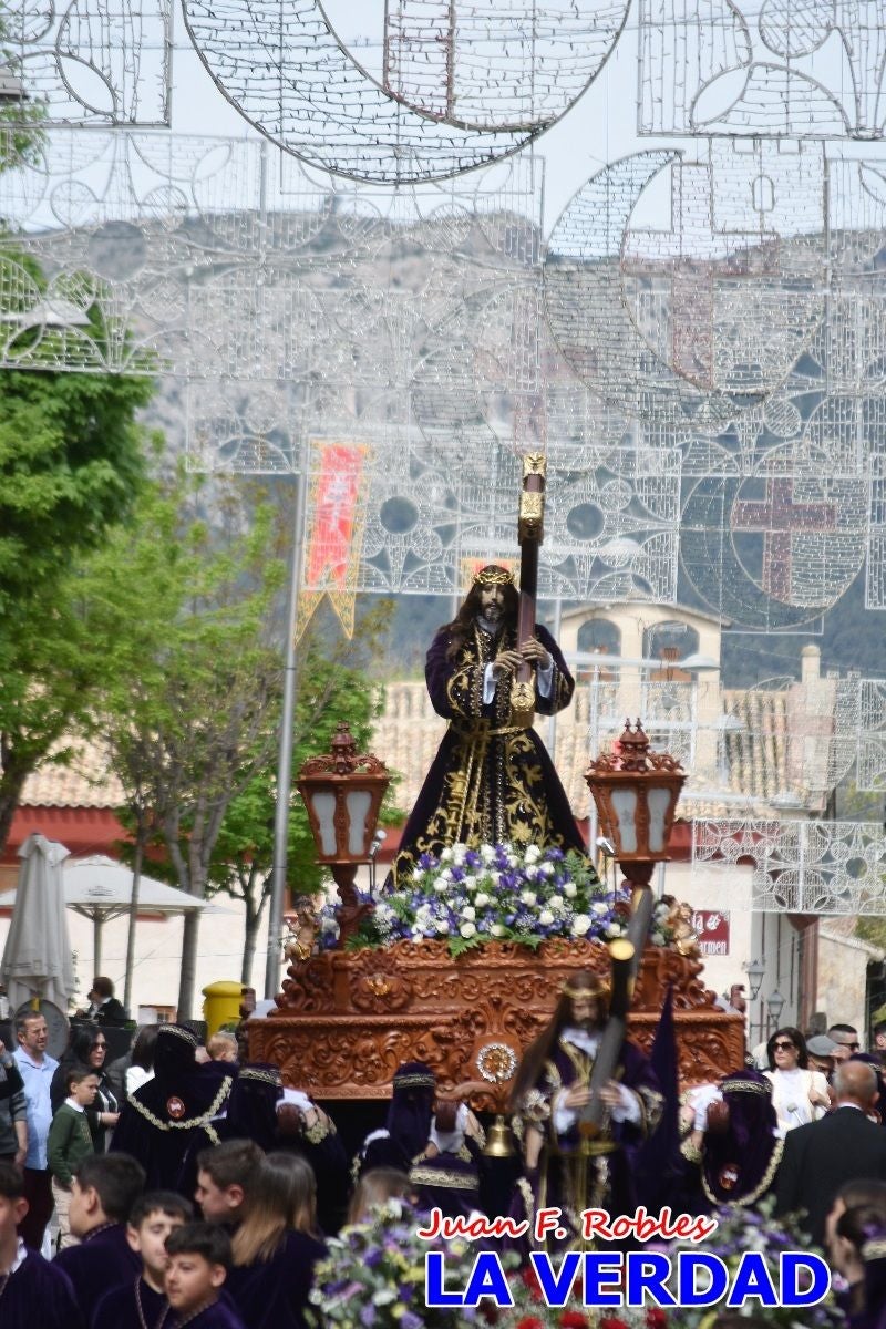 Nuestro Padre Jesús Nazareno se pasea como «El Señor de Caravaca» en Viernes Santo