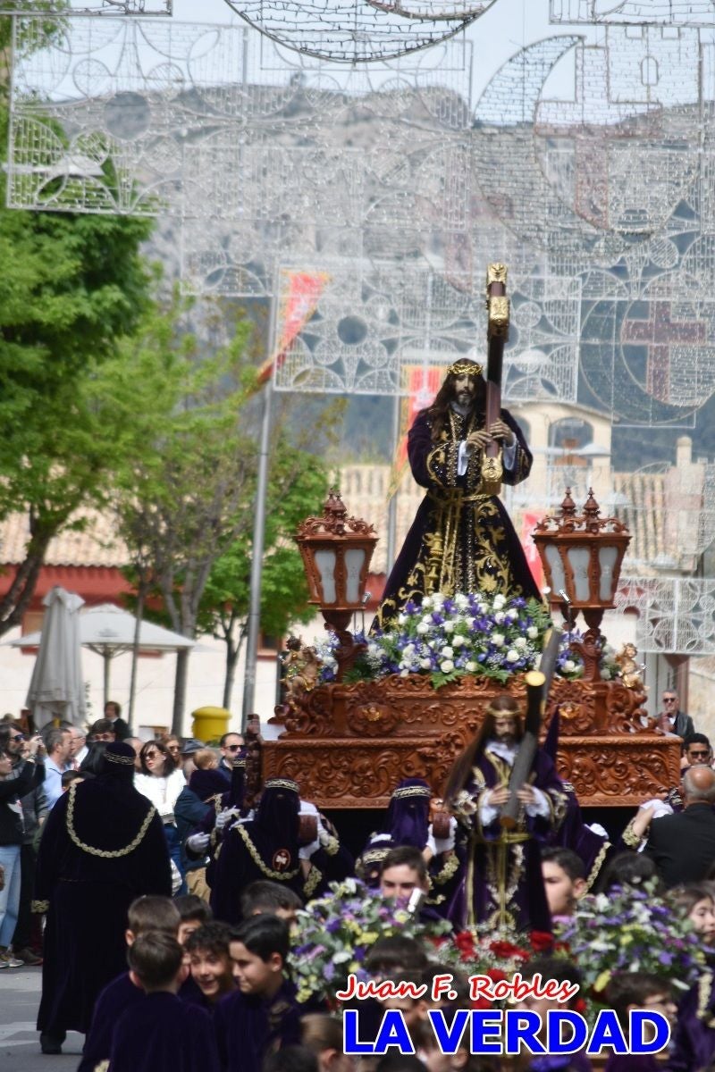 Nuestro Padre Jesús Nazareno se pasea como «El Señor de Caravaca» en Viernes Santo
