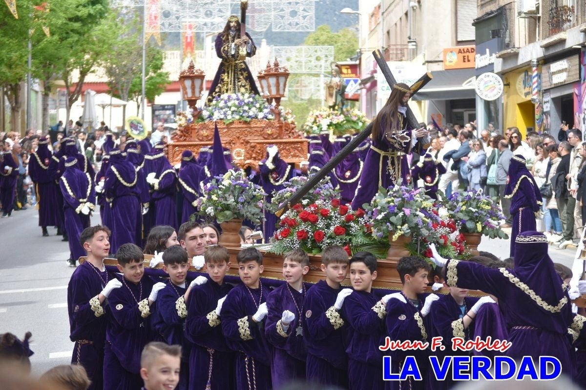 Nuestro Padre Jesús Nazareno se pasea como «El Señor de Caravaca» en Viernes Santo