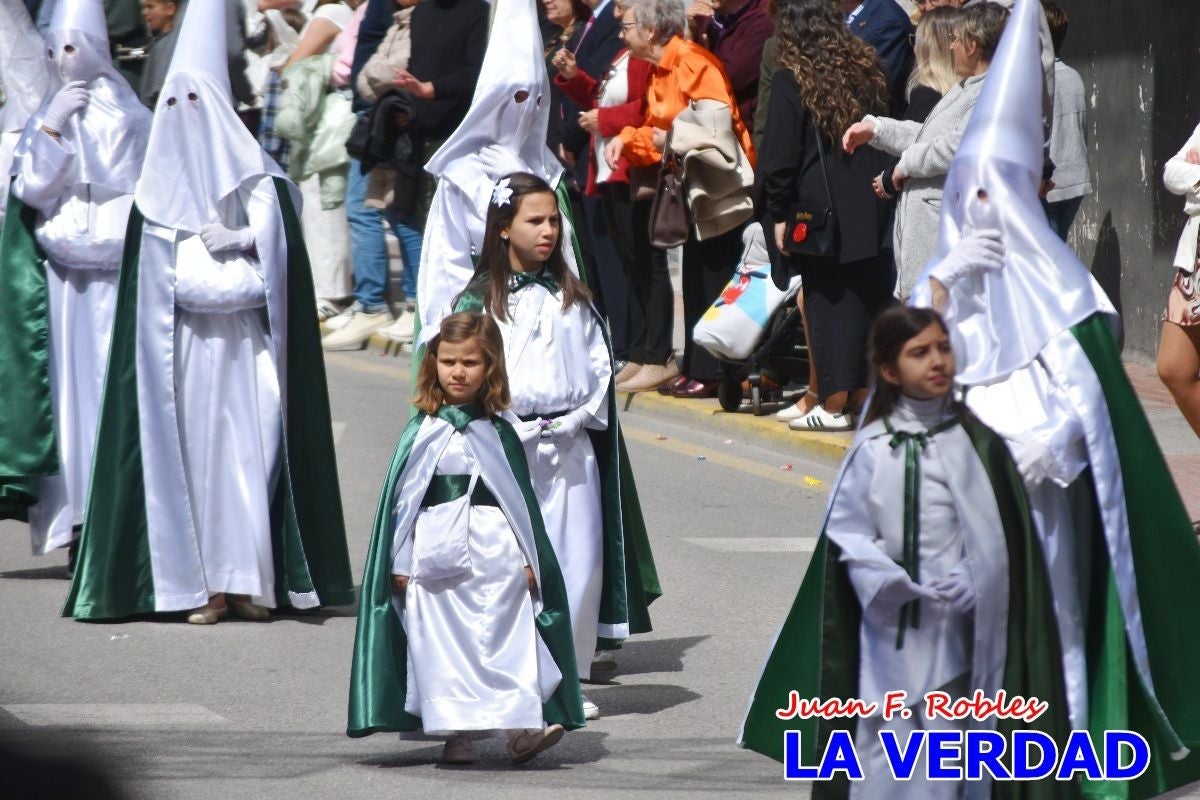 San Juan marca el paso en «El Encuentro» de Viernes Santo en Caravaca de la Cruz