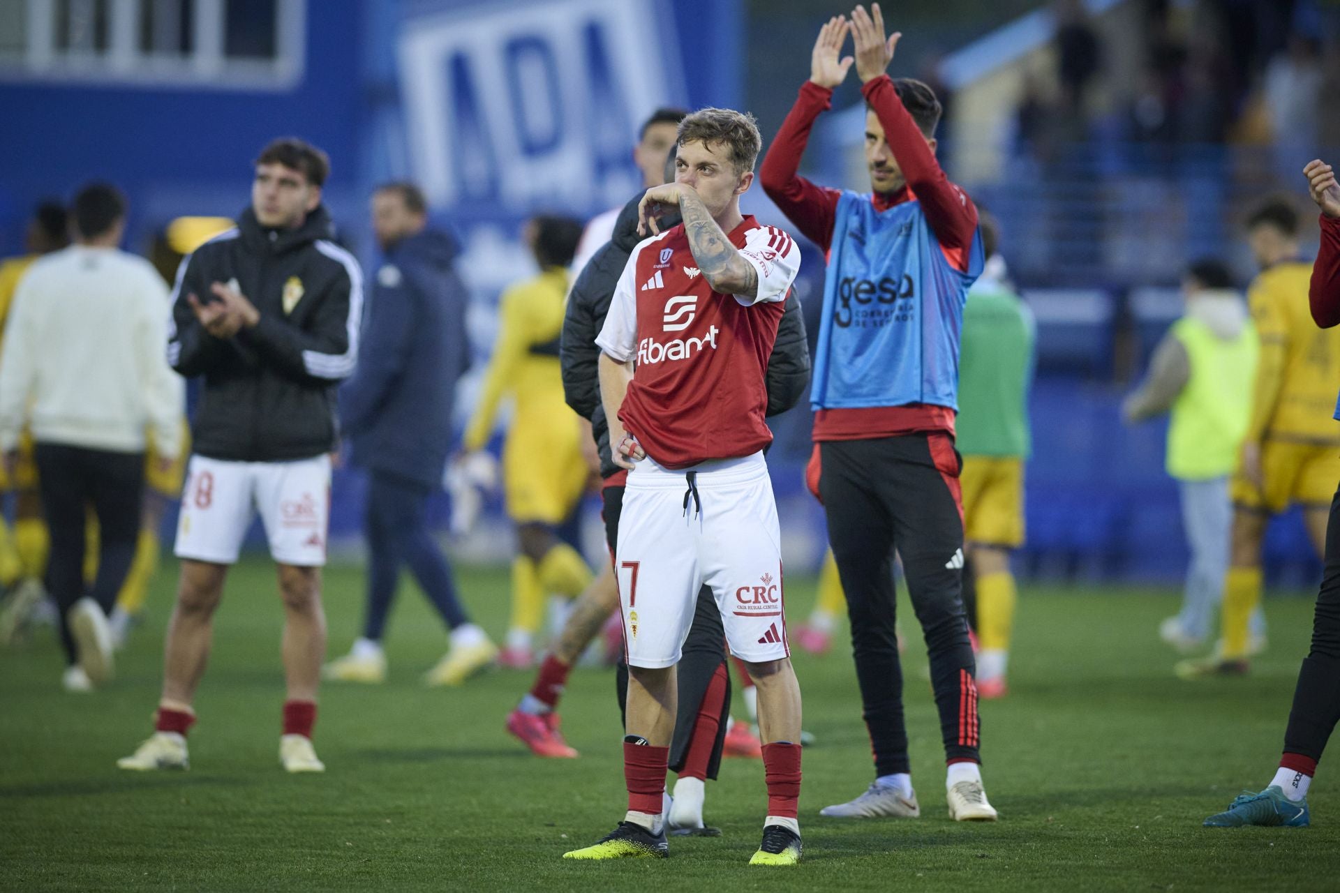 La derrota del Real Murcia frente al Alcorcón, en imágenes