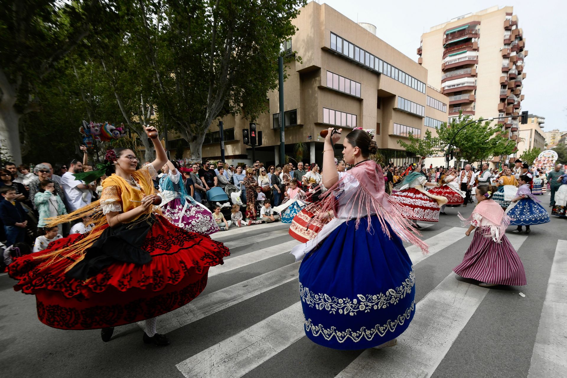 En imágenes, el Bando de la Huerta Infantil de Murcia