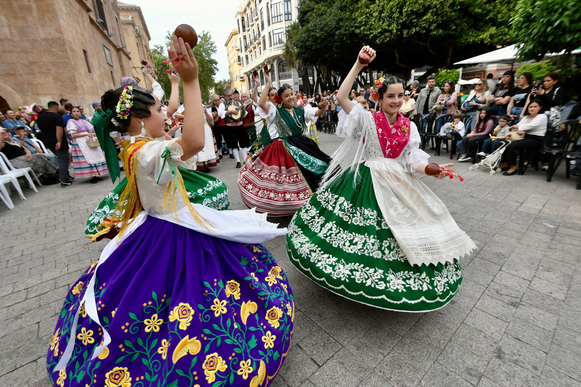 En imágenes, el Bando de la Huerta Infantil de Murcia