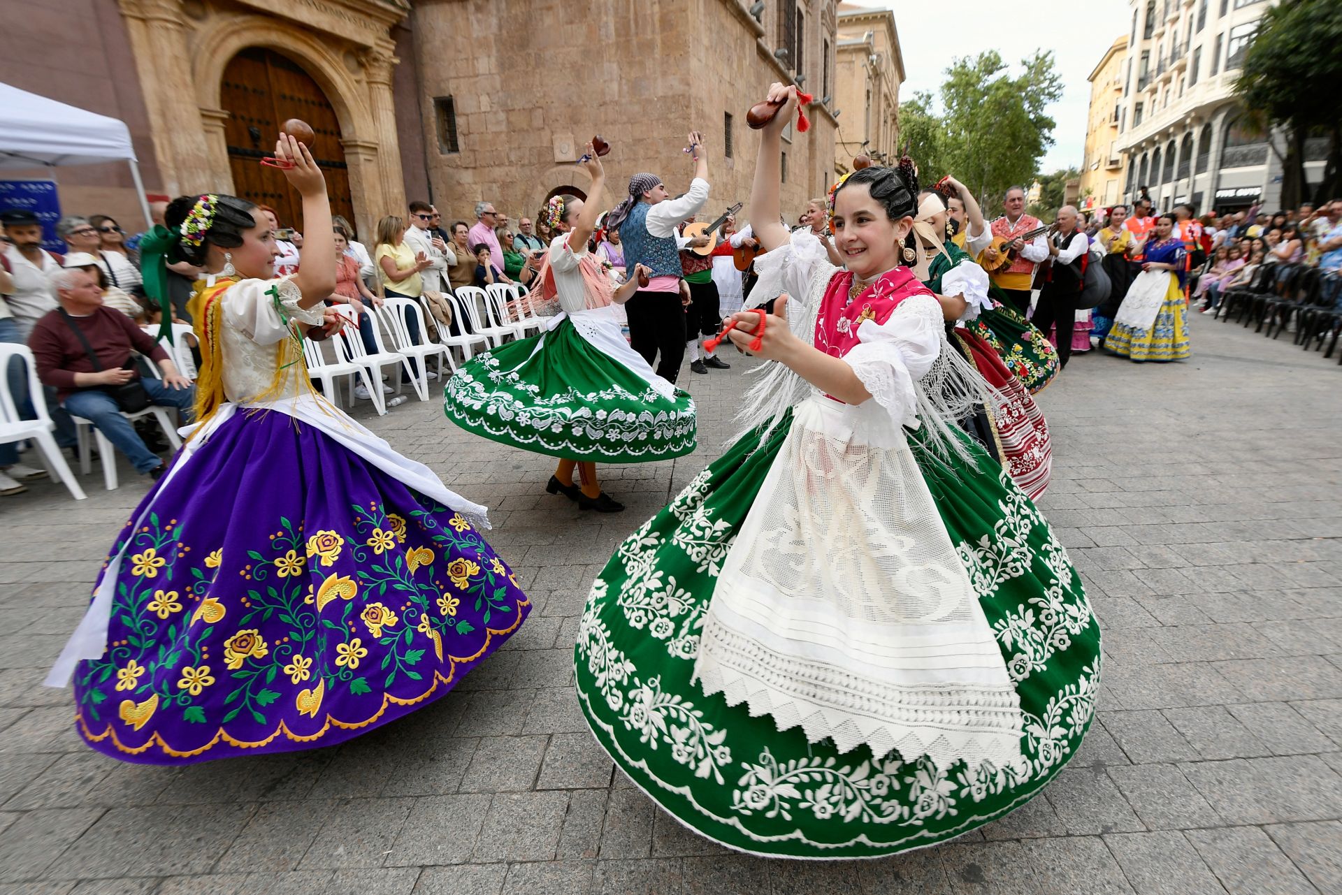 En imágenes, el Bando de la Huerta Infantil de Murcia