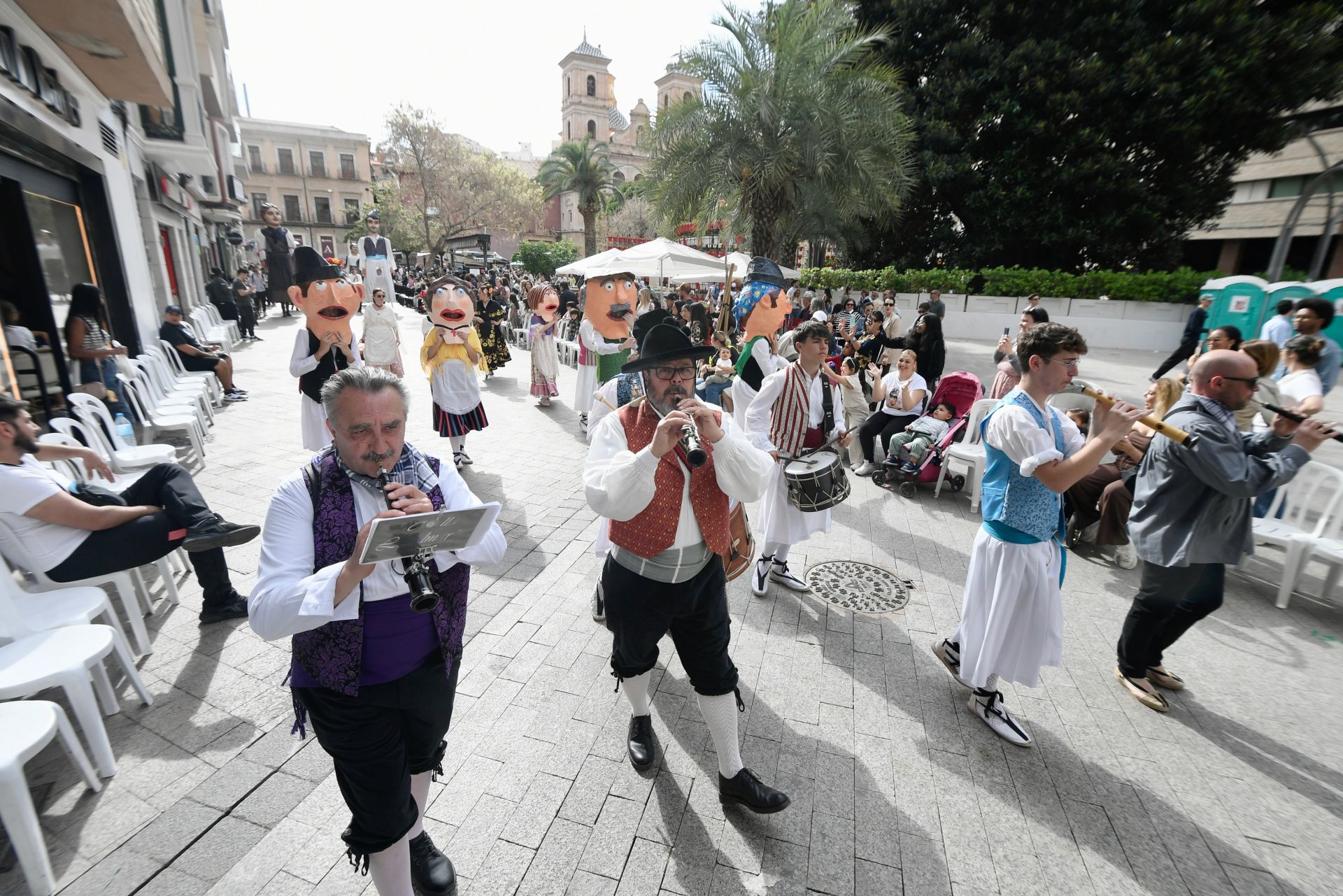 En imágenes, el Bando de la Huerta Infantil de Murcia