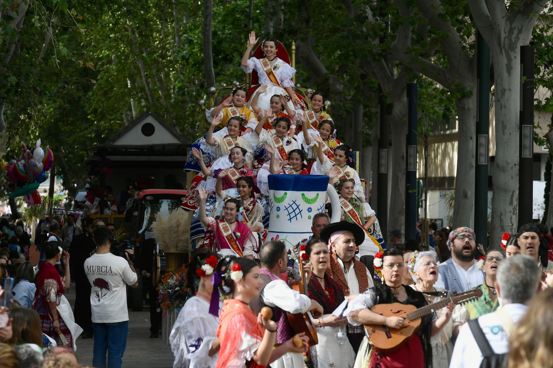 En imágenes, el Bando de la Huerta Infantil de Murcia