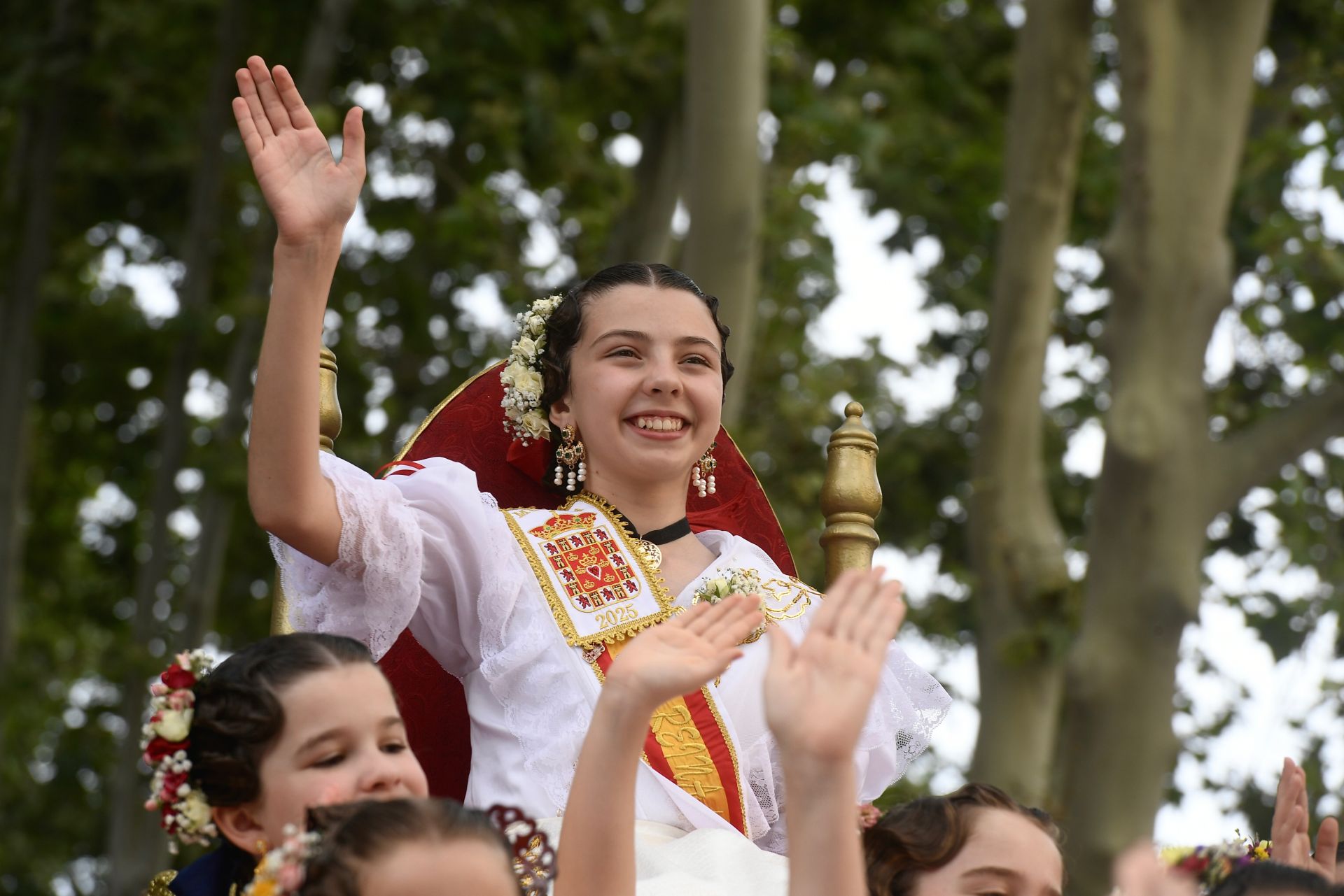 En imágenes, el Bando de la Huerta Infantil de Murcia