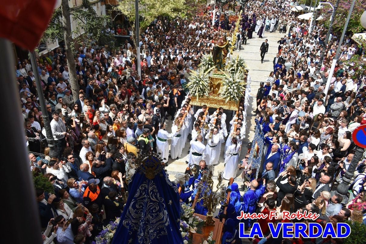 «El Encuentro» llena de emoción la plaza del Arco en Caravaca de la Cruz - I