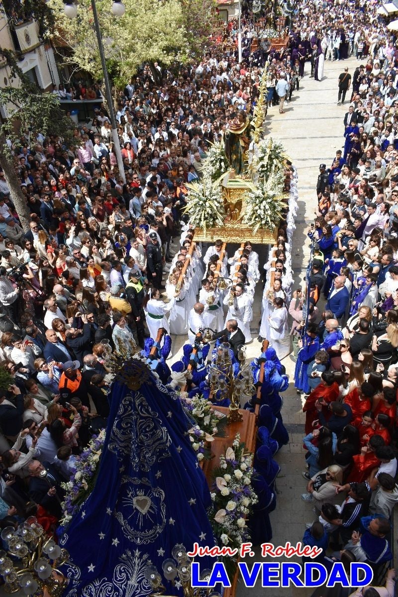 «El Encuentro» llena de emoción la plaza del Arco en Caravaca de la Cruz - I