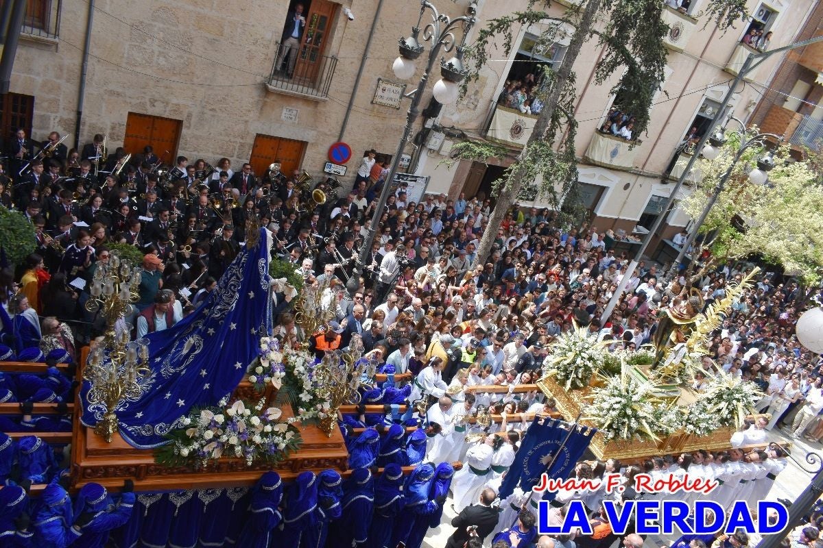 «El Encuentro» llena de emoción la plaza del Arco en Caravaca de la Cruz - I