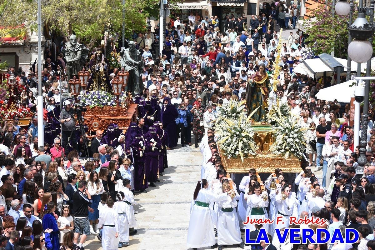 «El Encuentro» llena de emoción la plaza del Arco en Caravaca de la Cruz - I
