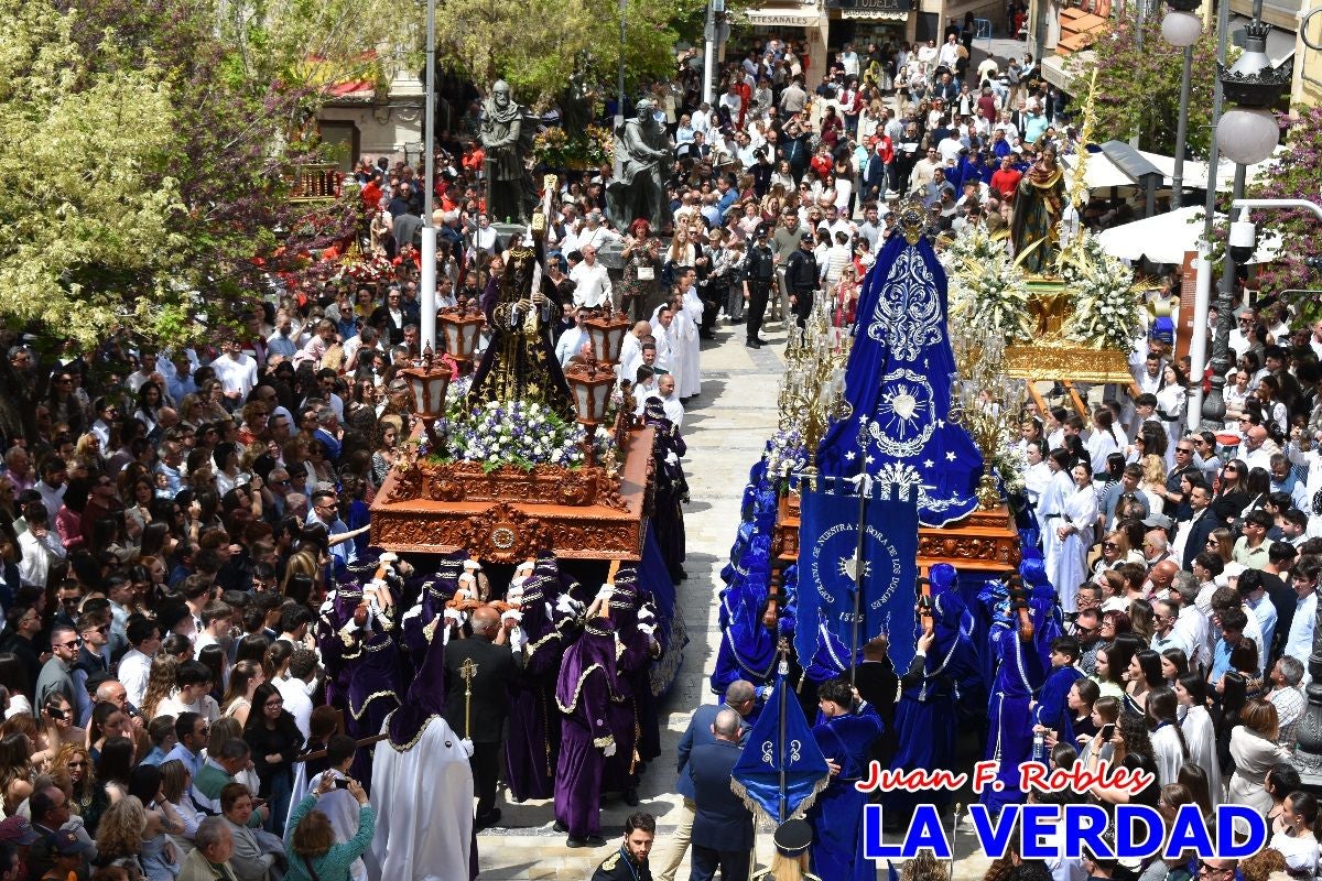 «El Encuentro» llena de emoción la plaza del Arco en Caravaca de la Cruz - II