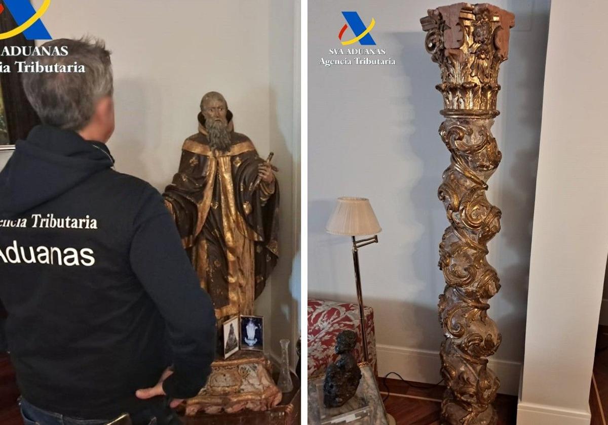 Encuentran en casas de madrid piezas históricas robadas del monasterio de san ginés de la jara de cartagena | la verdad