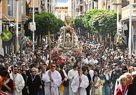 La misa huertana en la plaza Belluga de Murcia, en imágenes