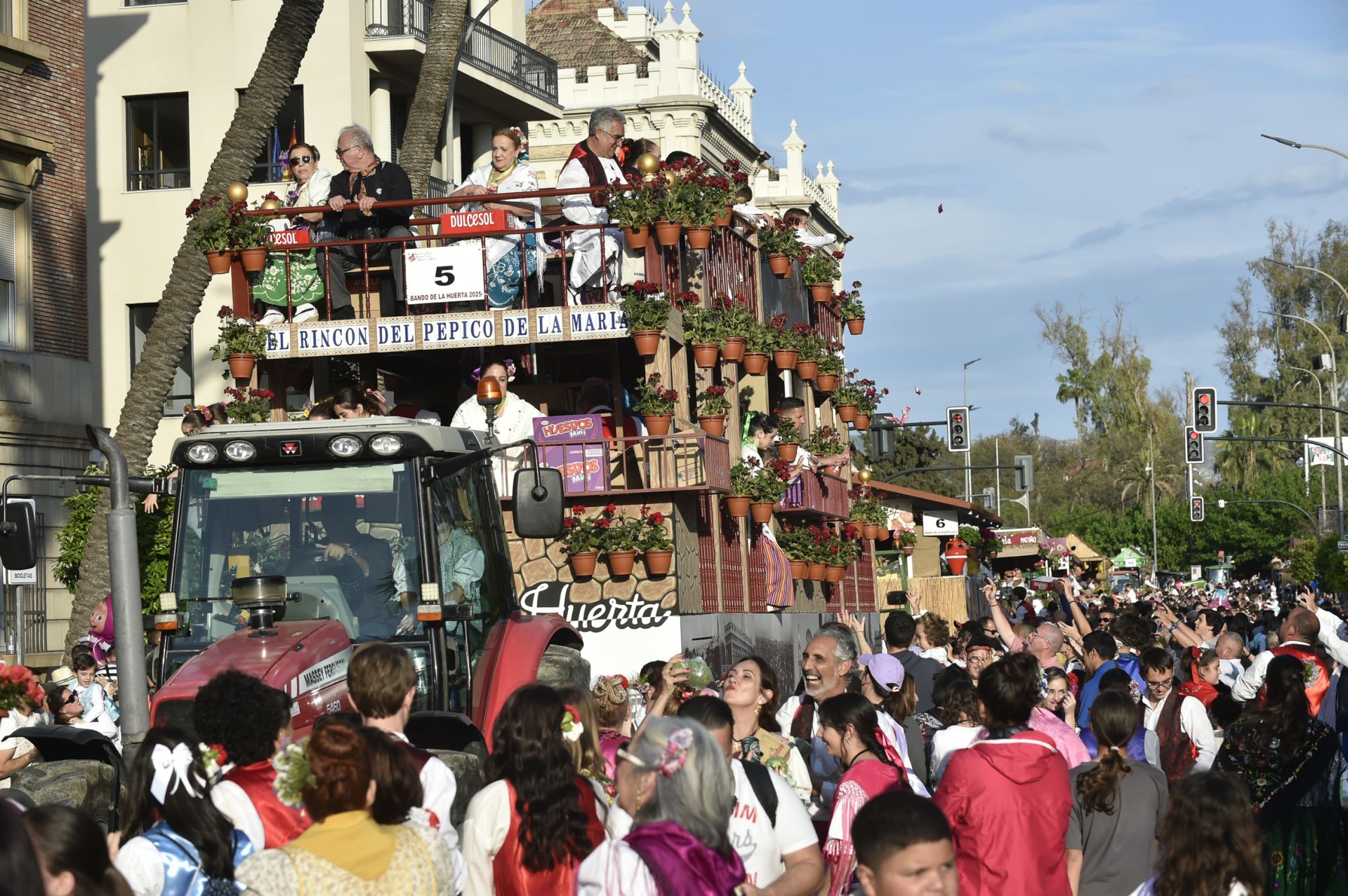 El desfile del Bando de la Huerta de Murcia, en imágenes