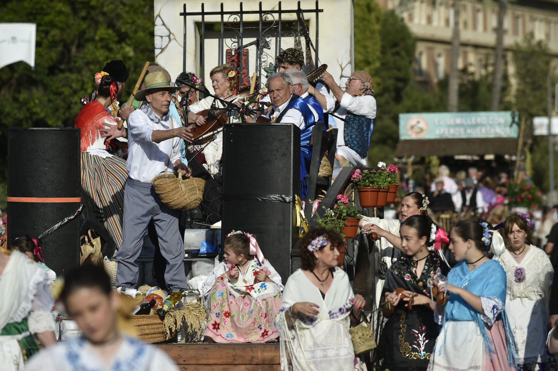 El desfile del Bando de la Huerta de Murcia, en imágenes