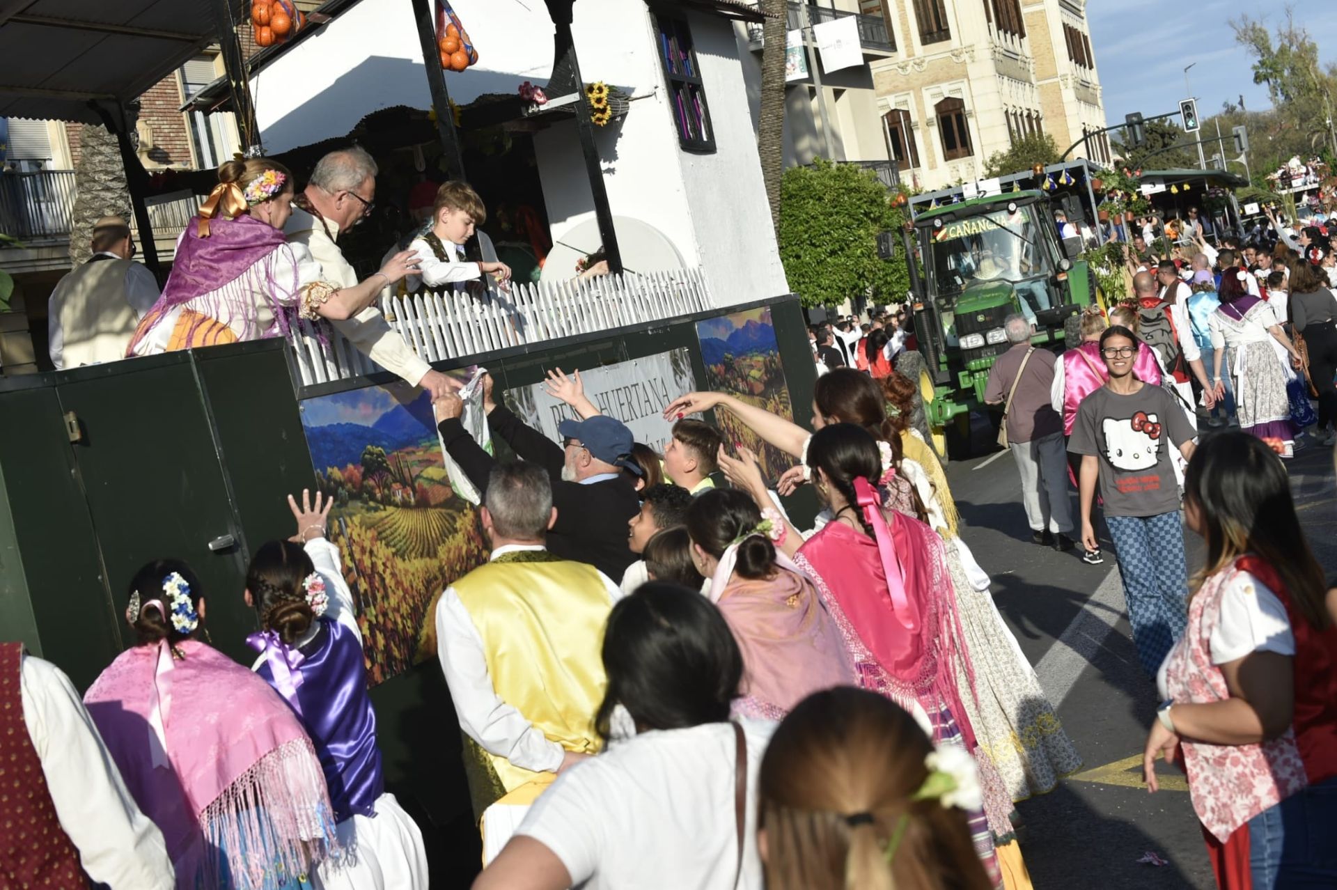 El desfile del Bando de la Huerta de Murcia, en imágenes