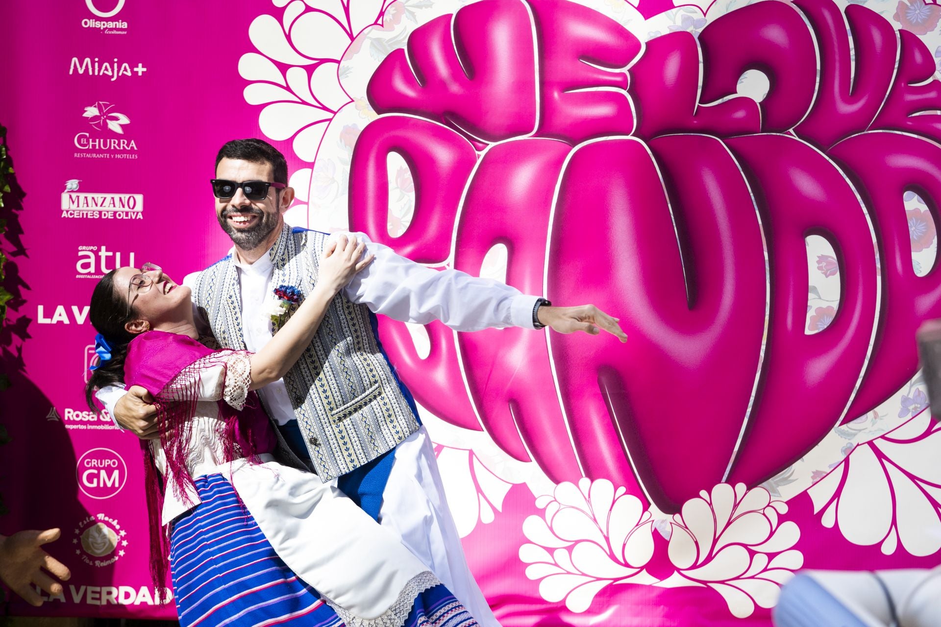 El &#039;Glambot&#039; de LA VERDAD y Photoflash Events en el Bando de la Huerta, en imágenes