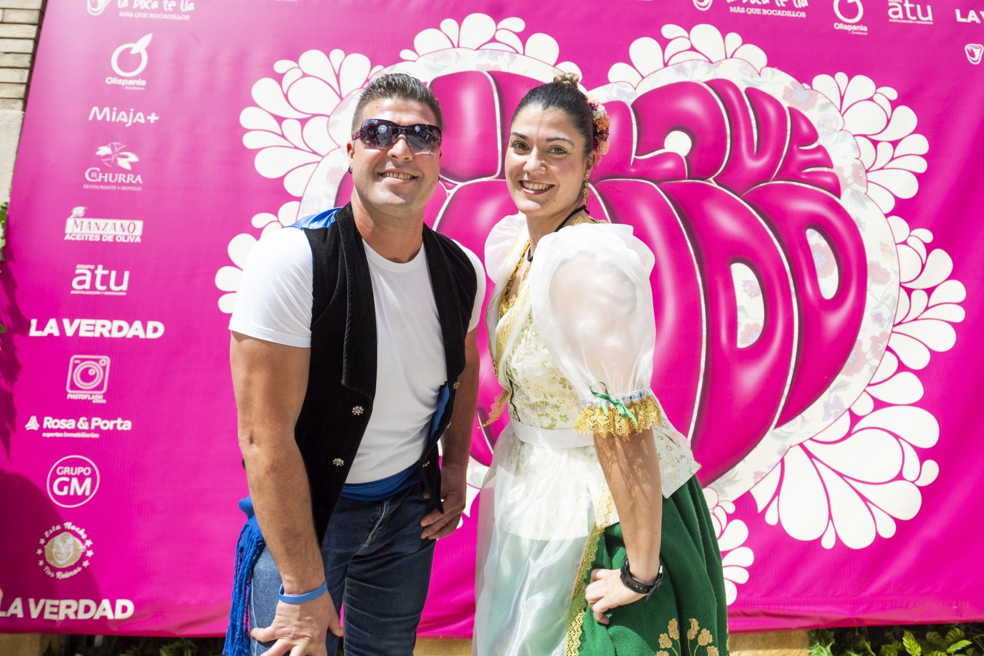 El &#039;Glambot&#039; de LA VERDAD y Photoflash Events en el Bando de la Huerta, en imágenes