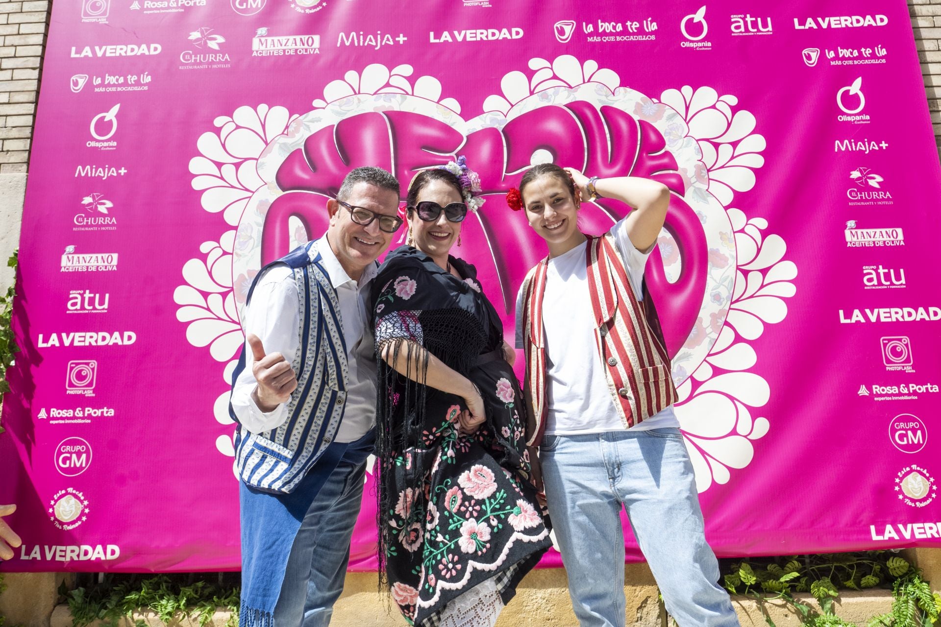 El &#039;Glambot&#039; de LA VERDAD y Photoflash Events en el Bando de la Huerta, en imágenes