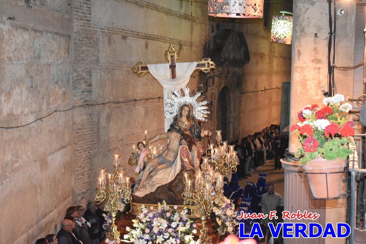 La procesión del «Santo Entierro» inunda de sentimiento Caravaca de la Cruz