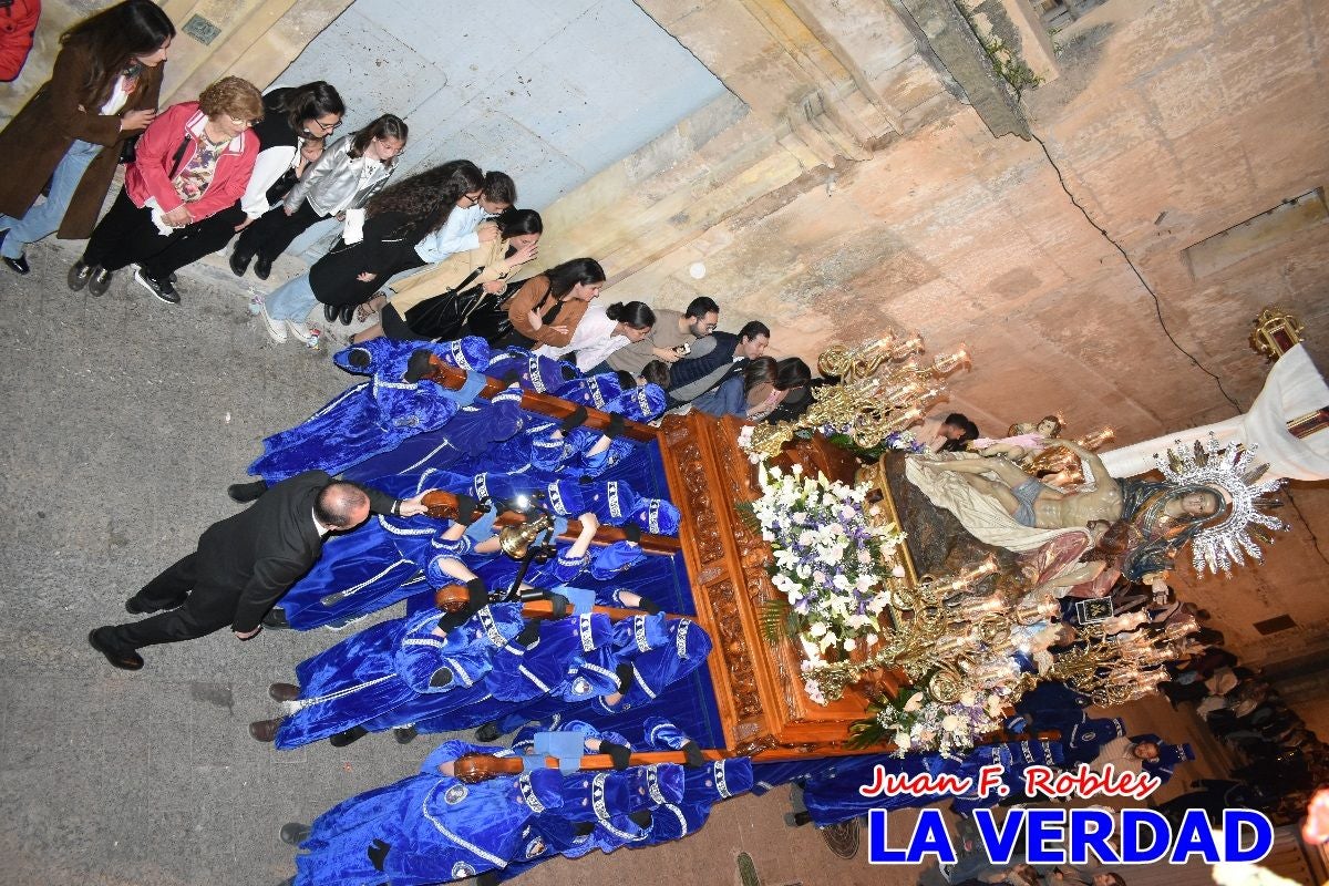 La procesión del «Santo Entierro» inunda de sentimiento Caravaca de la Cruz