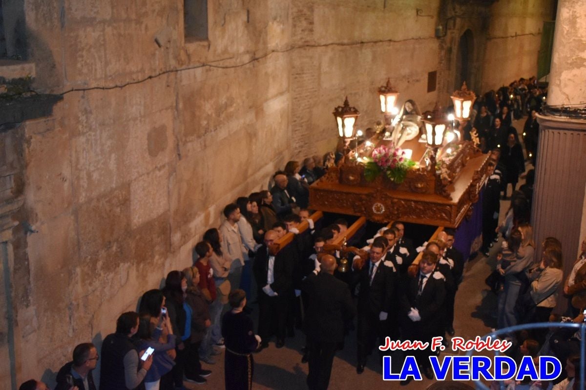 La procesión del «Santo Entierro» inunda de sentimiento Caravaca de la Cruz