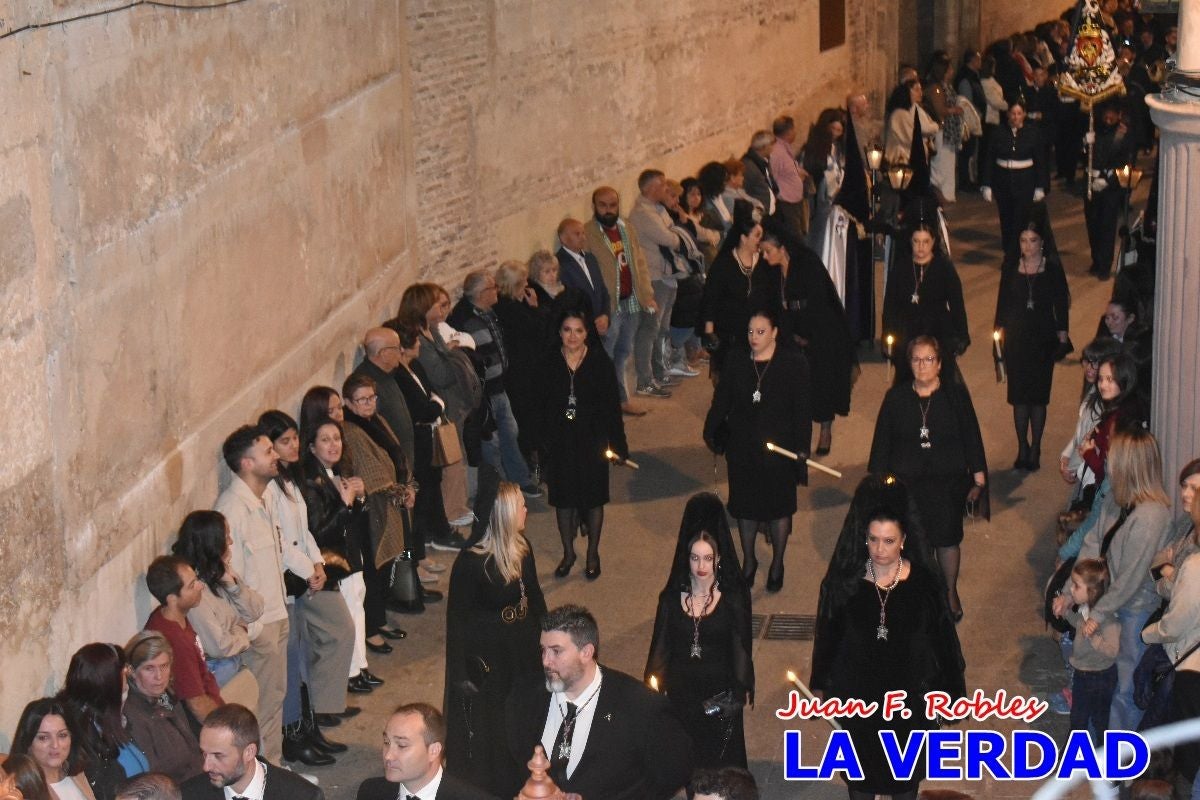 La procesión del «Santo Entierro» inunda de sentimiento Caravaca de la Cruz