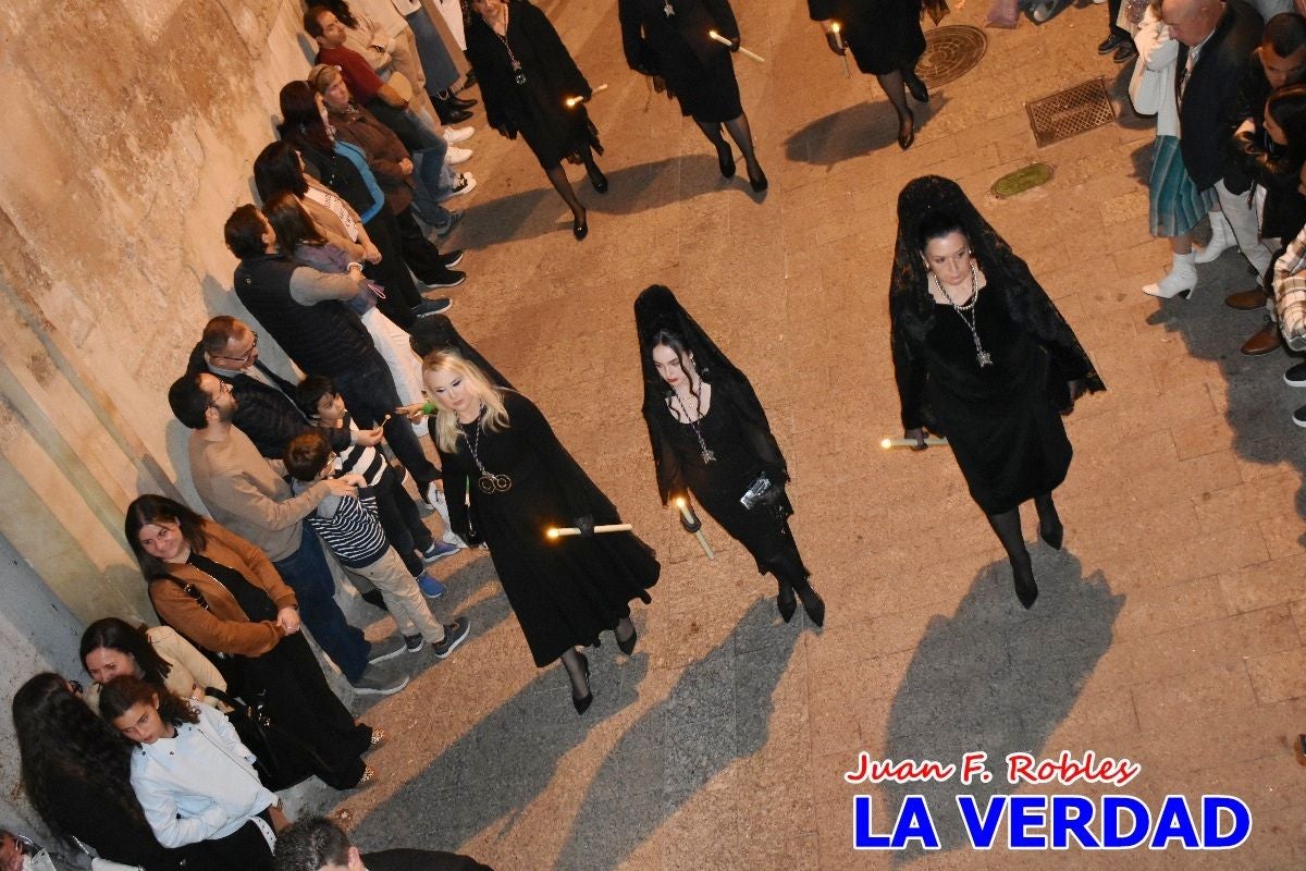 La procesión del «Santo Entierro» inunda de sentimiento Caravaca de la Cruz