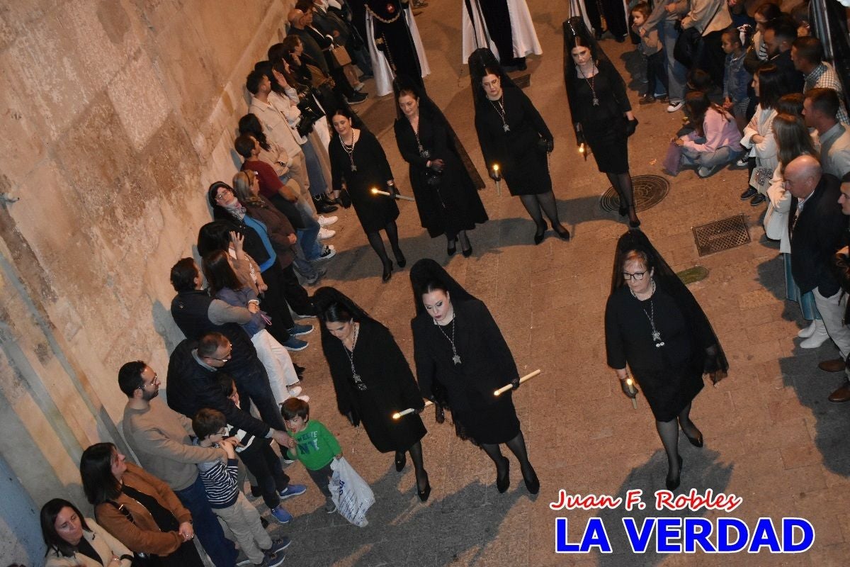 La procesión del «Santo Entierro» inunda de sentimiento Caravaca de la Cruz
