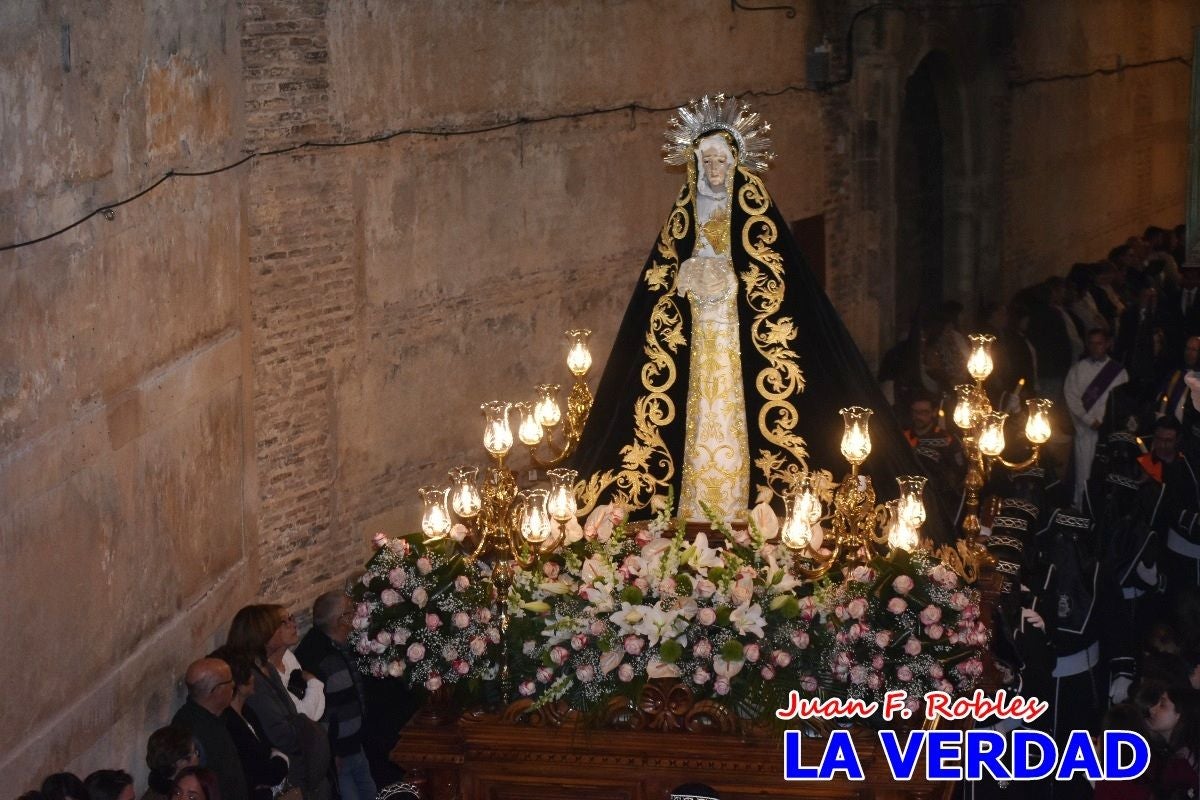 La procesión del «Santo Entierro» inunda de sentimiento Caravaca de la Cruz