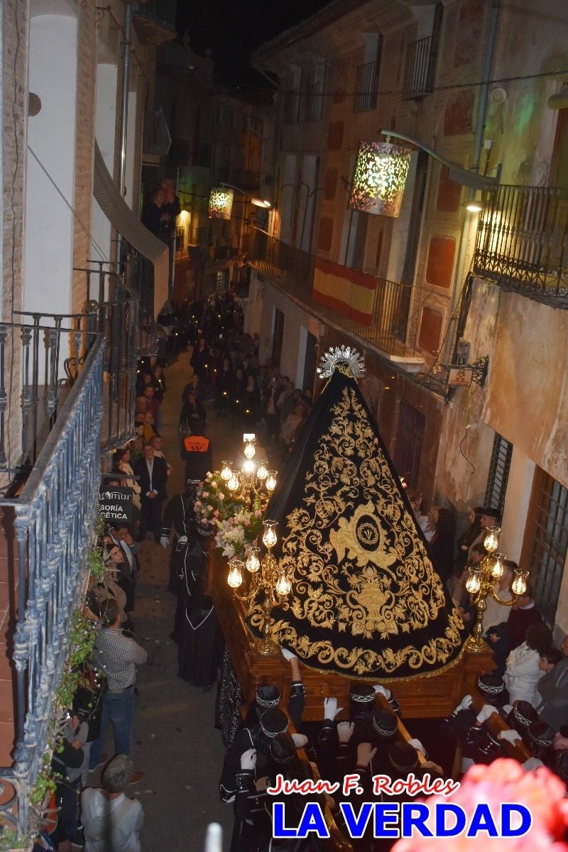 La procesión del «Santo Entierro» inunda de sentimiento Caravaca de la Cruz