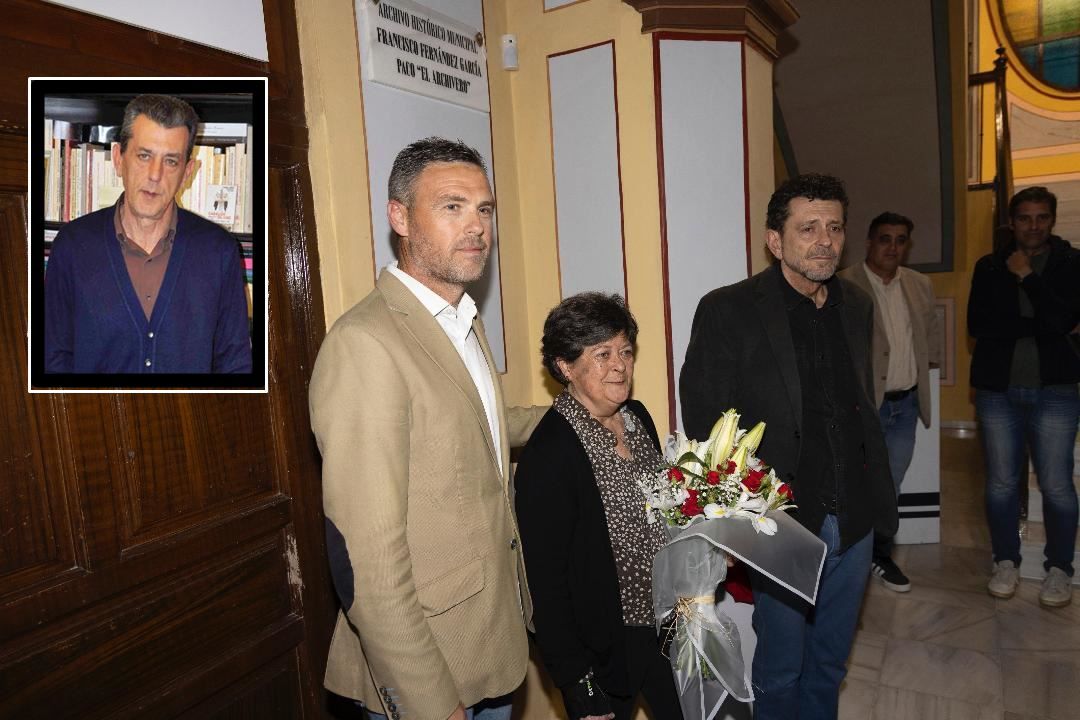 El Archivo Histórico de Caravaca ya lleva el nombre de «Paco, el archivero»