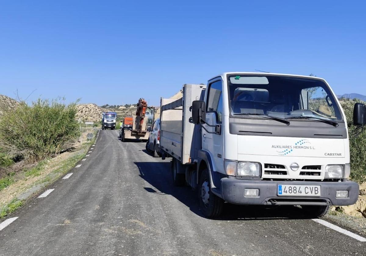 Comienzan las obras para mejorar la carretera que une campos del río con los rodeos | la verdad