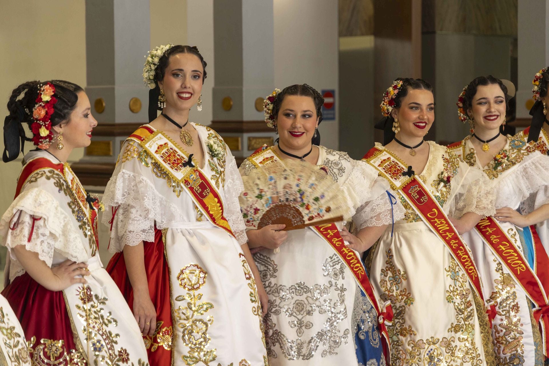Las imágenes de la visita de las reinas de la huerta a Cartagena