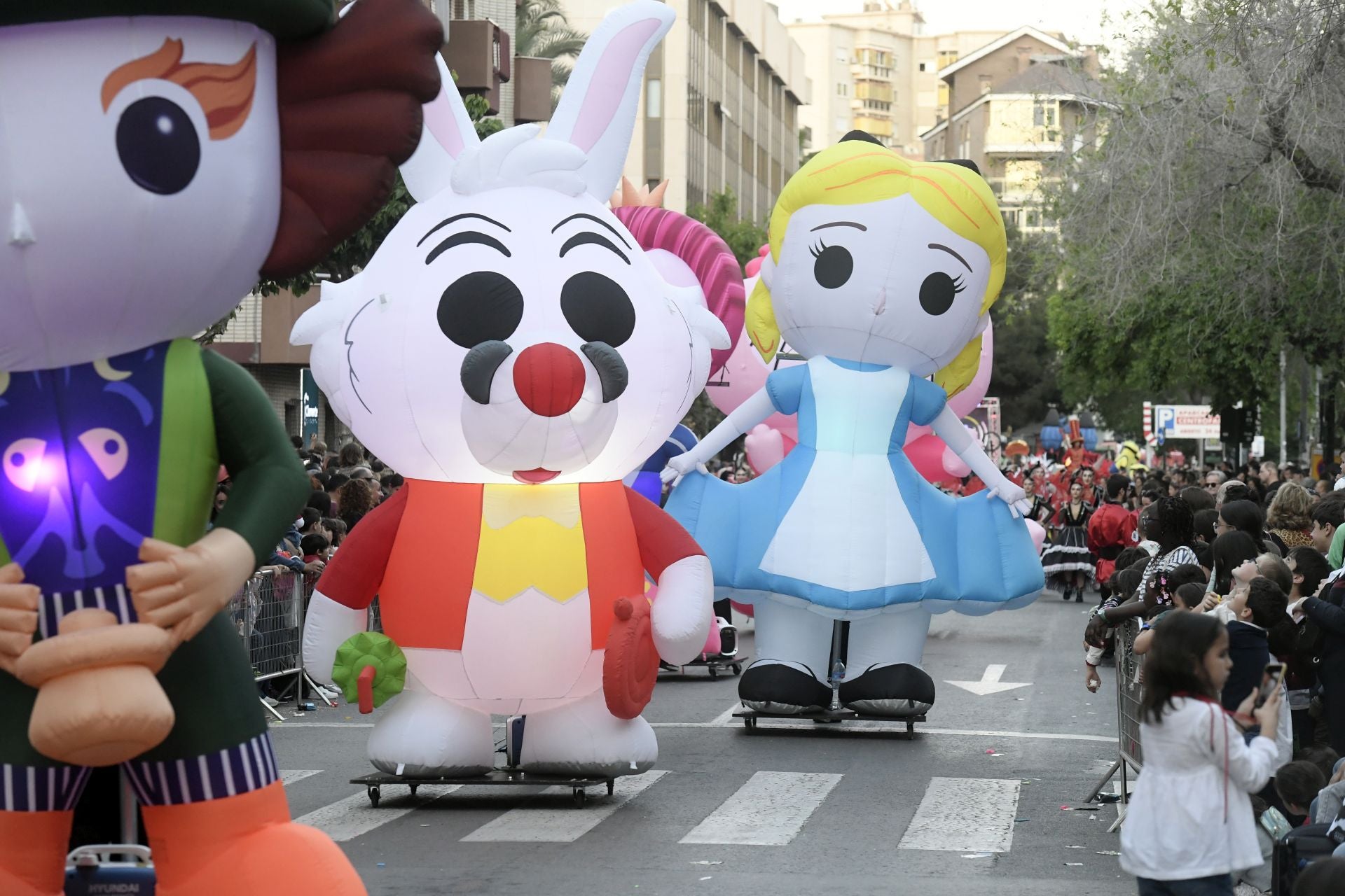 Las imágenes del Entierro Infantil en Murcia