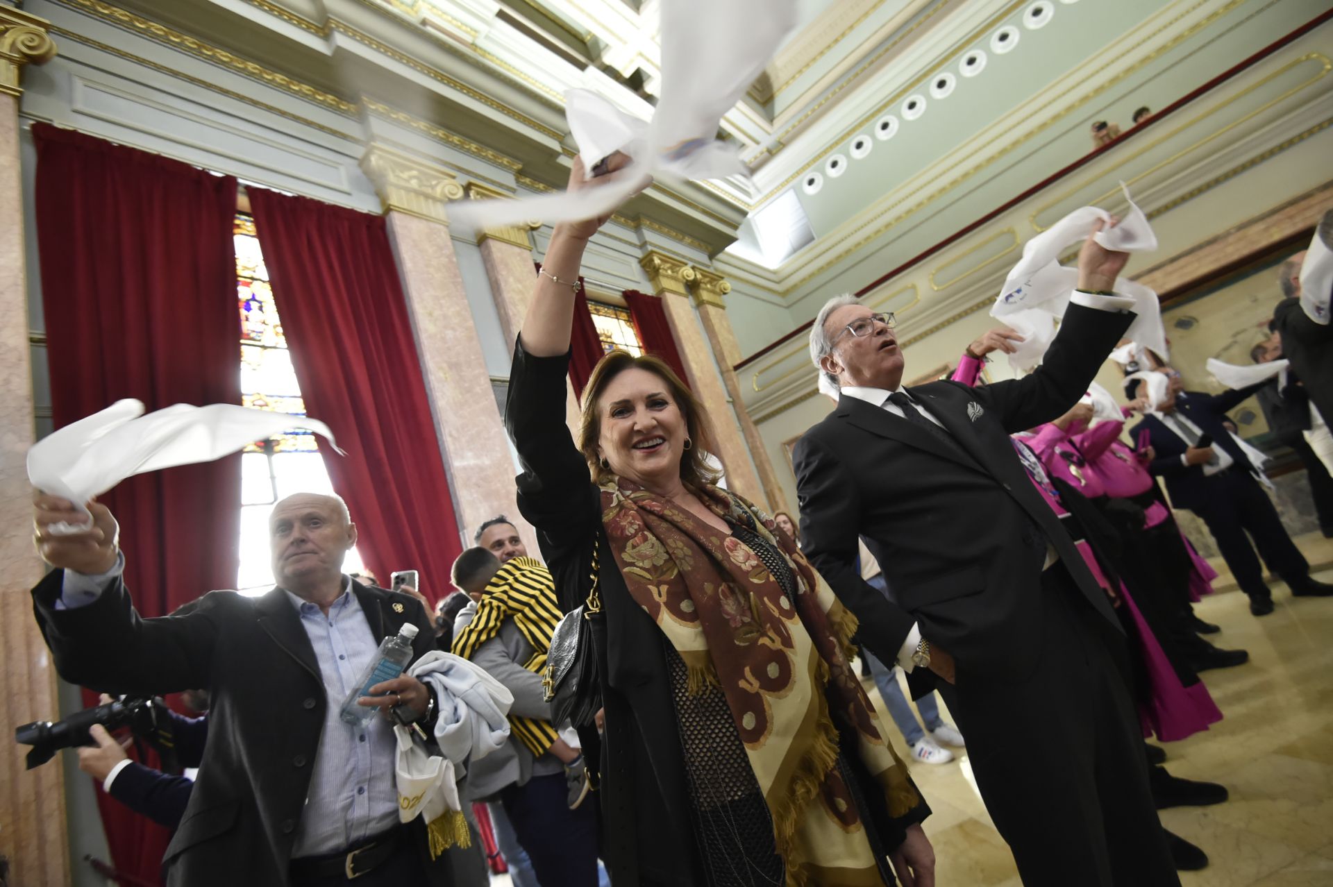 La misa sardinera y la recepción en el Ayuntamiento de Murcia, en imágenes