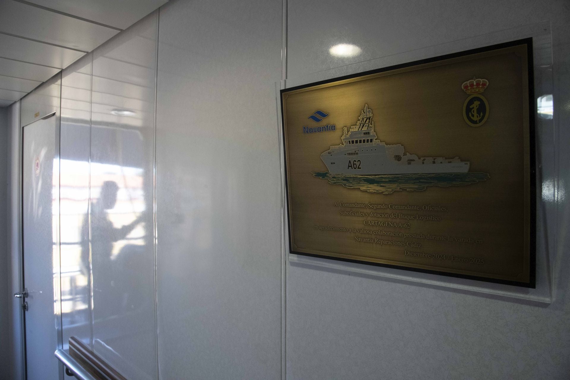 Recorrido en imágenes por el buque &#039;Cartagena&#039;