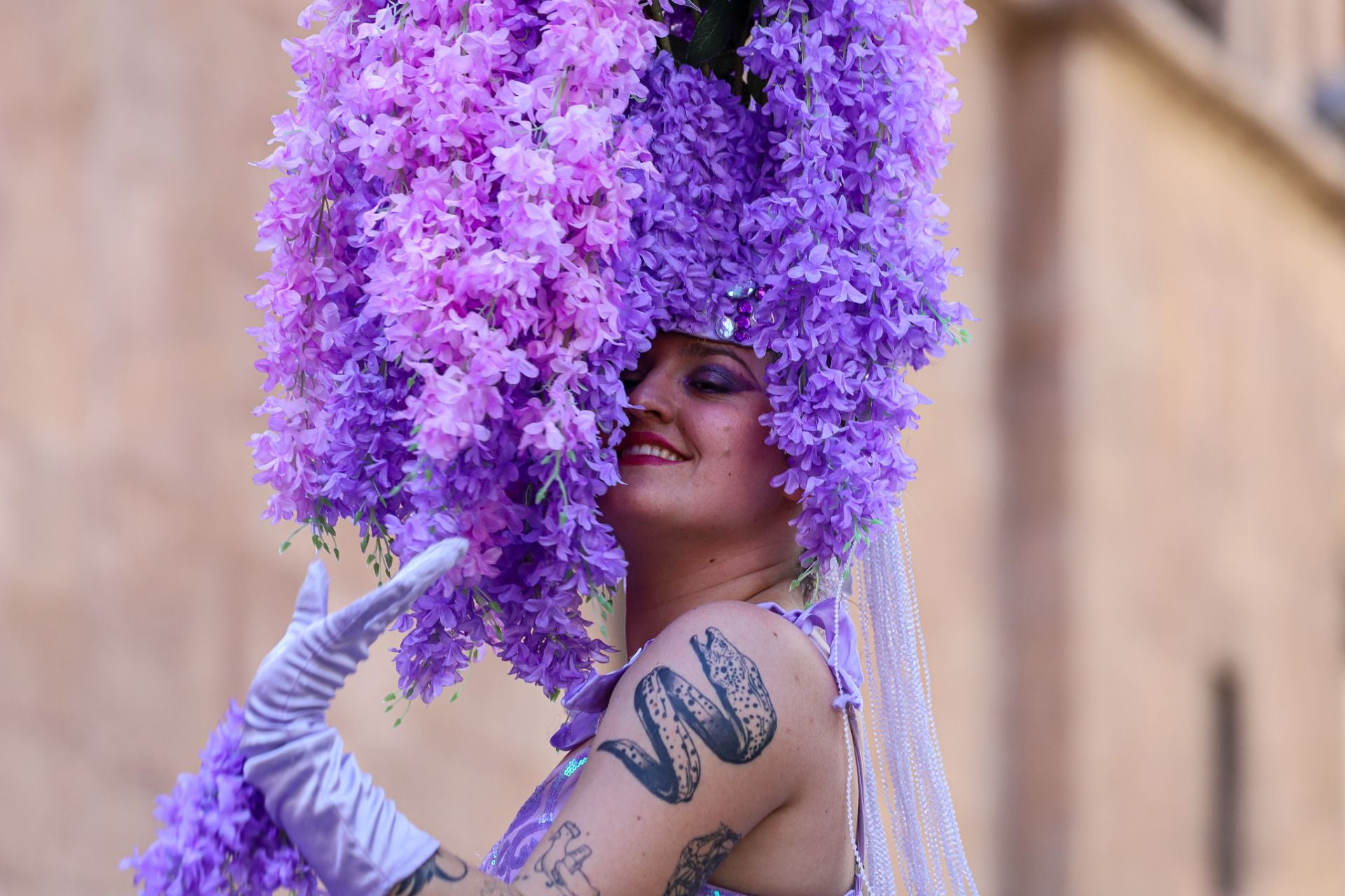 El desfile de la Batalla de las Flores de Murcia, en imágenes