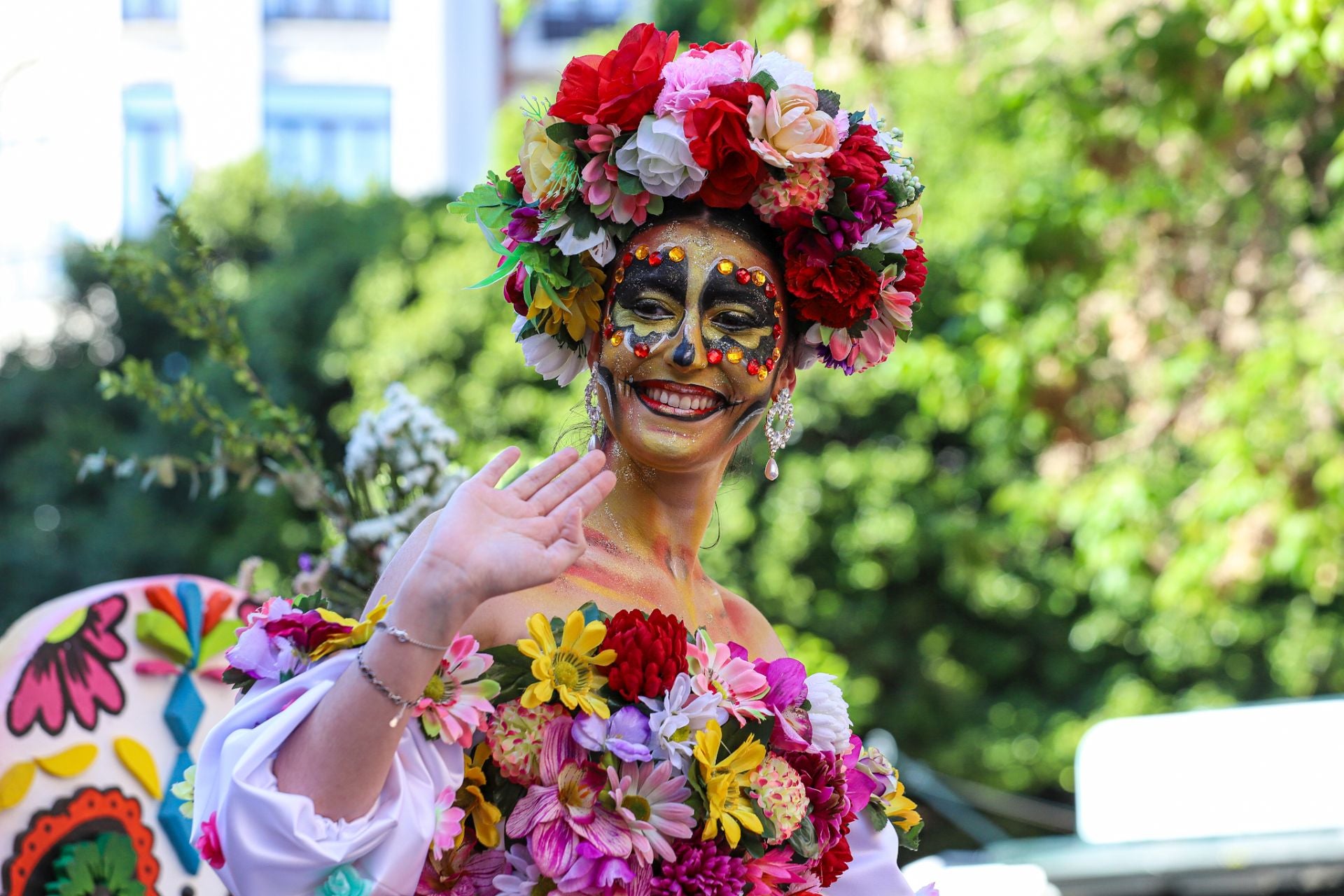 El desfile de la Batalla de las Flores de Murcia, en imágenes