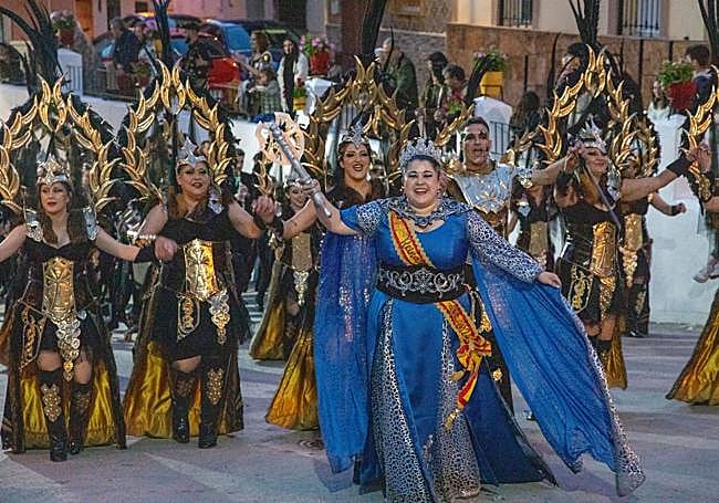 Reina 2024 con su kábila Jaime I.