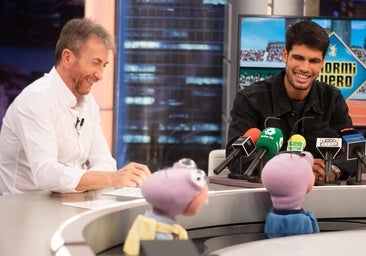Alcaraz se sincera sobre su estado de salud en su paso por El Hormiguero: «Estoy fastidiado físicamente»