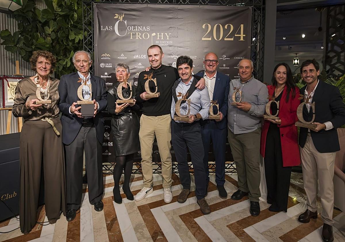 Los ganadores de la edición 2024 de la Race to Las Colinas Trophy.