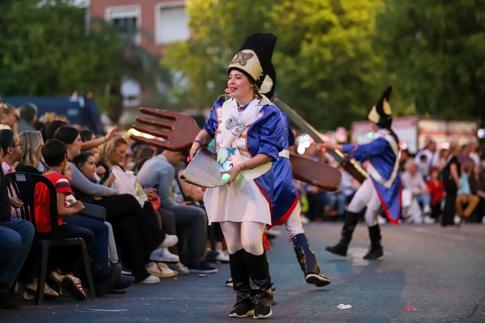 El desfile sardinero de este viernes, en imágenes